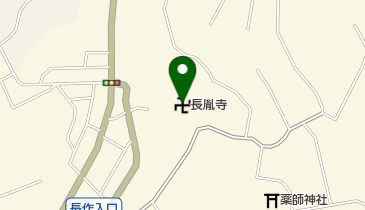 長胤寺の地図画像