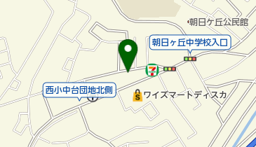 サツキふとん店の地図画像