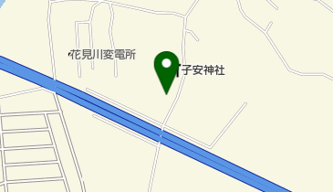 子安神社の地図画像