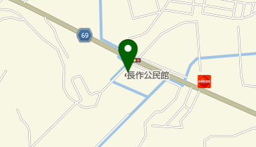 千葉市 長作公民館図書室の地図画像