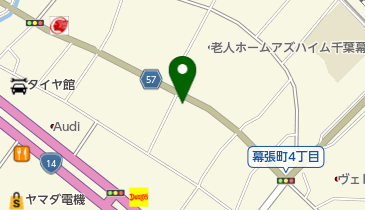 花見川動物病院の地図画像