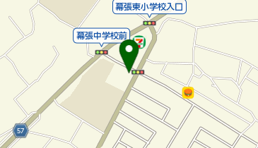 幕張どうぶつ病院の地図画像