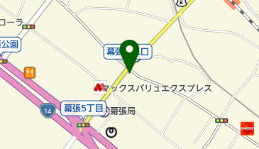 ベイメロンパンの地図画像