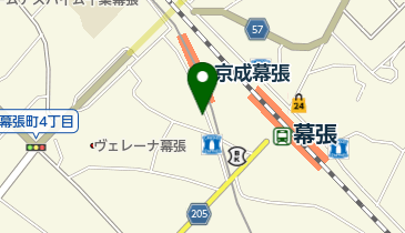 コック亭の地図画像