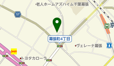 岩井洋品店の地図画像