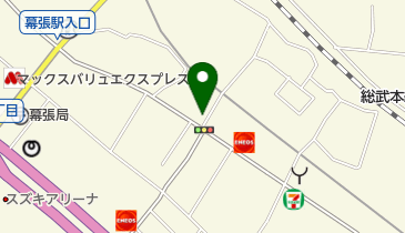 千葉理化製作所の地図画像