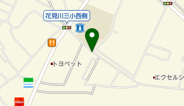 ひかり理容室の地図画像