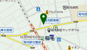 ビーライン稲毛の地図画像