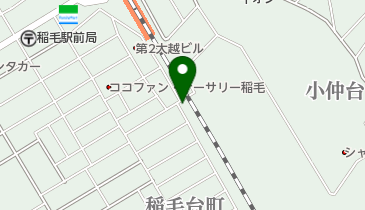 酒井スポーツ整体の地図画像