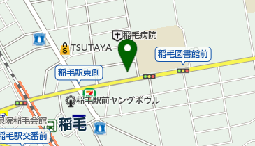大野ふとん店の地図画像