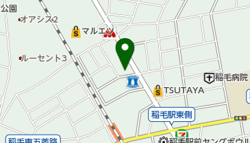 UCC上島珈琲株式会社 千葉支店の地図画像