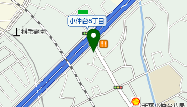 千葉福音キリスト教会の地図画像