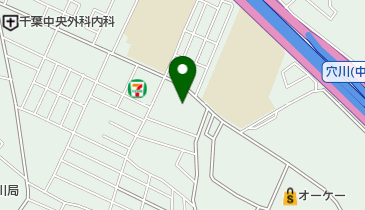 京葉銀行 研修所の地図画像
