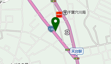 穴川オレンジ動物病院の地図画像