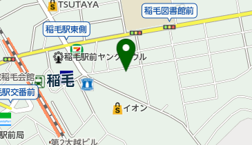 髪ing美容室の地図画像