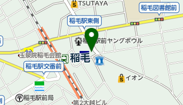 プライマル 稲毛店の地図画像