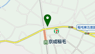 二幸文具店の地図画像