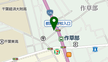 大矢米店の地図画像