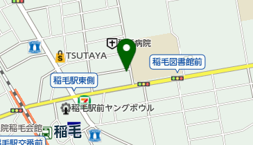 シイナ理容店の地図画像