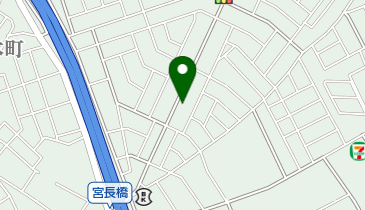 ヘアーサロンたかはしの地図画像