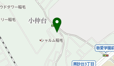 ヘアーサロンTAKAGIの地図画像