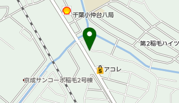 ヘアーサロン・ハセガワの地図画像