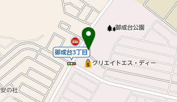 バイクショップスリーアングルの地図画像