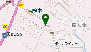 アルソア愛美の地図画像