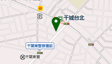 たかのふとん店の地図画像