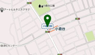 カットオンリークラブ小倉台店の地図画像