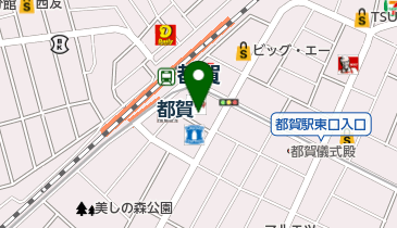 バウハウス都賀店の地図画像