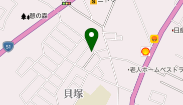 石井理容店の地図画像