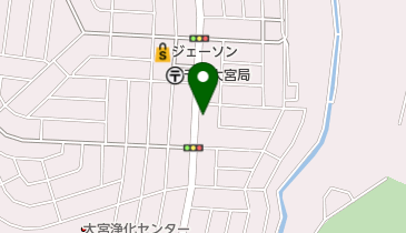 クルミ理容の地図画像