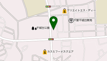 ヘアーオフ千城台店の地図画像