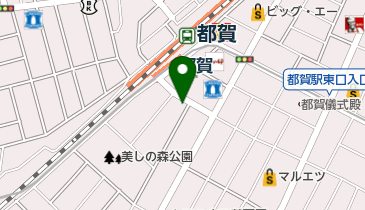 ヘアーサロン・オオバの地図画像