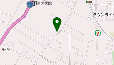 ヘアーサロンK&Mの地図画像
