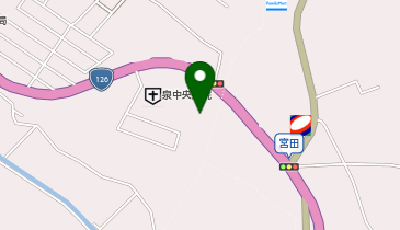 千葉市役所 若葉区役所 泉市民センターの地図画像