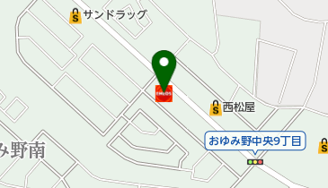青木石油商事株式会社 グリーンスポットおゆみ野給油所の地図画像