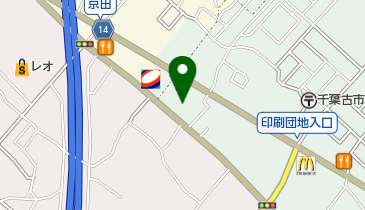 安達食品株式会社の地図画像