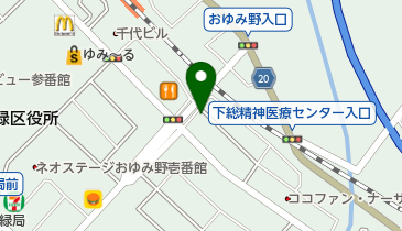 ステップアップスポーツの地図画像