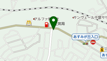 土気動物病院の地図画像