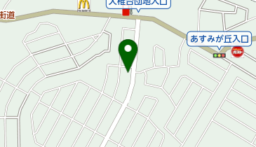 オーロラ美容室の地図画像