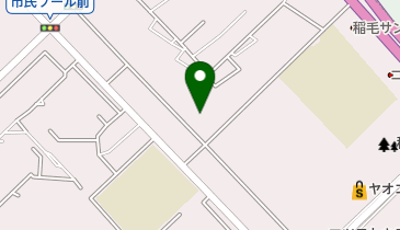 千葉市 美浜区 稲浜公民館の地図画像