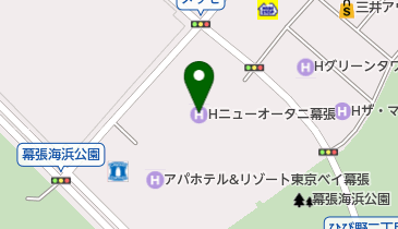 ホテルニューオータニ幕張モンレーブコスチュームサロンの地図画像