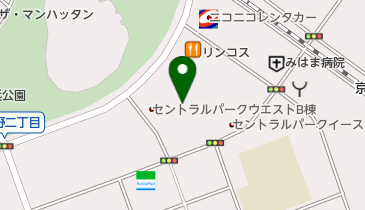 ポニークリーニング セントラルパーク・ウエスト店の地図画像