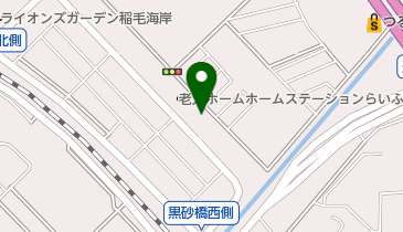 美容室ゆうの地図画像