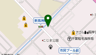 財団法人千葉市防災普及公社の地図画像