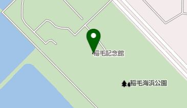 千葉市役所 稲毛記念館の地図画像