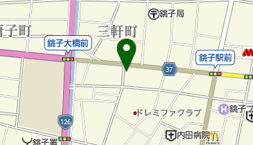 山本金物店の地図画像