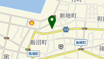 あおのや化粧品店の地図画像